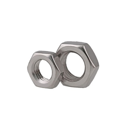 Nut DIN 439 M5 stainless steel A2-70