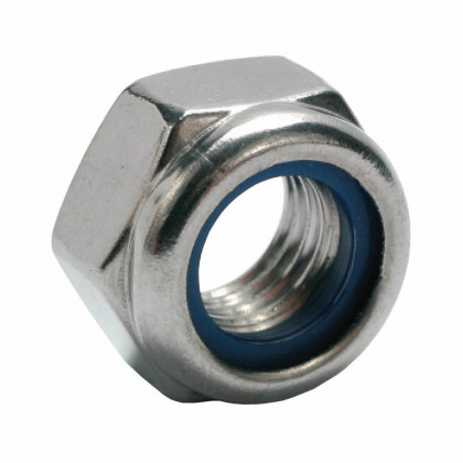 Self-locking nut DIN 985 M22x1.5 10 galvanized