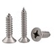 Metal self-tapping screw DIN 7982 4.8x38 galvanized (form C)