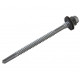 Self-tapping screw AN 213 5.5x130 galvanized with EPDM washer