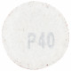 Шлифовальный круг без отверстий 50 мм, P40 (10шт) Sigma (9120431)