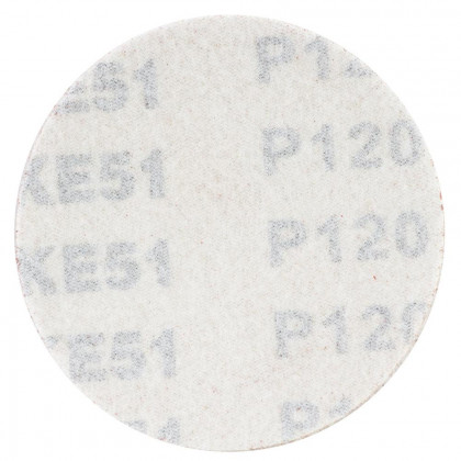 Шлифовальный круг без отверстий 75 мм, P120 (10шт) Sigma (9120671)