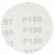 Шліфувальне коло без отворів 75 мм, P180 (10шт) Sigma (9120691)