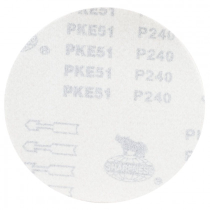 Шліфувальне коло без отворів 150 мм, P240 (10шт) Sigma (9121411)
