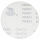Шлифовальный круг без отверстий 150 мм, P320 (10шт) Sigma (9121431)