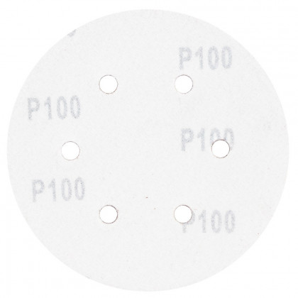 Шлифовальный круг 6 отверстий 150 мм, P100 (10шт) Sigma (9122261)