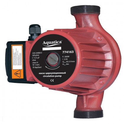 Насос циркуляційний 0.5 кВт Aquatica (774163)