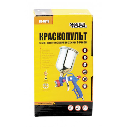 Фарбопульт HP ВБ 600мл Mastertool 81-8719