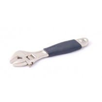 Ключ разводной 150 мм, 0-20 мм с обрезиненной ручкой МASTERTOOL 76-0121