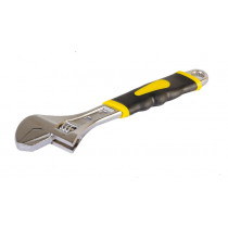 Ключ разводной 300 мм, с двухкомпонентной ручкой, переставная губка Mastertool 76-0424