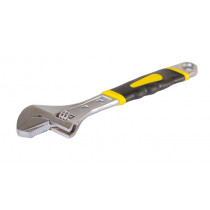 Ключ разводной 200 мм, с двухкомпонентной ручкой, переставная губка Mastertool 76-0422