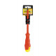 Отвертка диэлектрическая плоская SL5,5x125 1000В Mastertool 47-0512