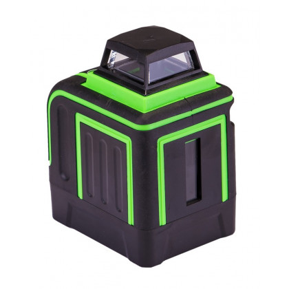 Уровень лазерный H360+V, 2 лазерные головки GREEN, 0.2мм/м, 10м, Li-ion, сумка Mastertool 30-1906