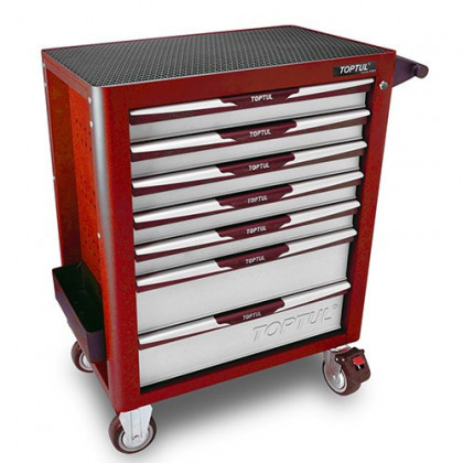 Візок з інструментом для автосервісу Toptul (Pro-Plus) 7 секцій 305 шт червоний GCAJ305H