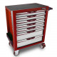 Візок з інструментом для автосервісу Toptul (Pro-Plus) 7 секцій 305 шт червоний GCAJ305H