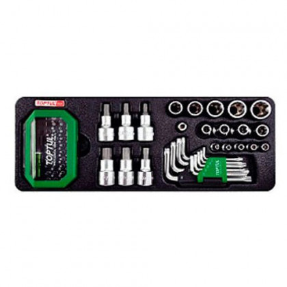 Набор инструмента Torx в ложементе 65шт Toptul GAAT6502