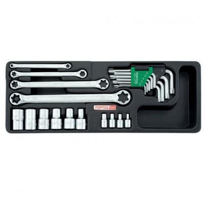 Набор инструмента Torx 23шт (в ложементе) Toptul GAAT2302