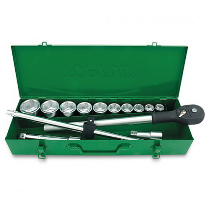 Набор головок с трещоткой Toptul 3/4