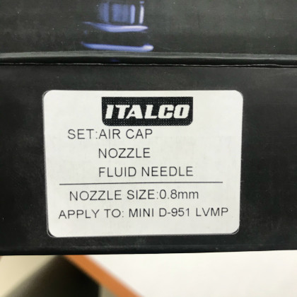 Форсунка 0,8мм для краскопультов D-951-MINI LVMP Auarita NS-D-951-MINI-0.8LM