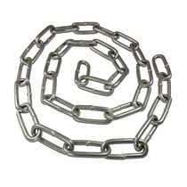 Long link chain DIN 763 2 mm galvanized