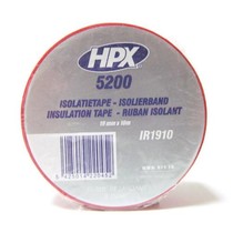 HPX Изолента ПВХ/5200/19*10м красн.IR1910
