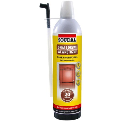 Пена двухкомпон. SOUDAL Soudafoam 2k 400мл